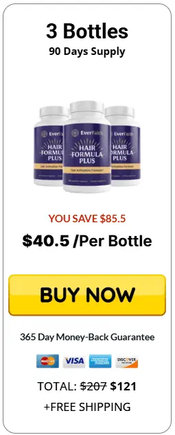 hair formula plus 3 bottles price